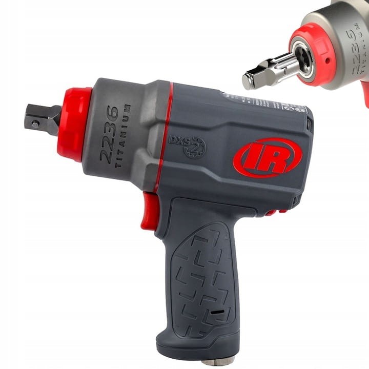 Pneumatyczny klucz udarowy Ingersoll Rand 2236 QTIMAX DXS2 z wymiennymi wrzecionami