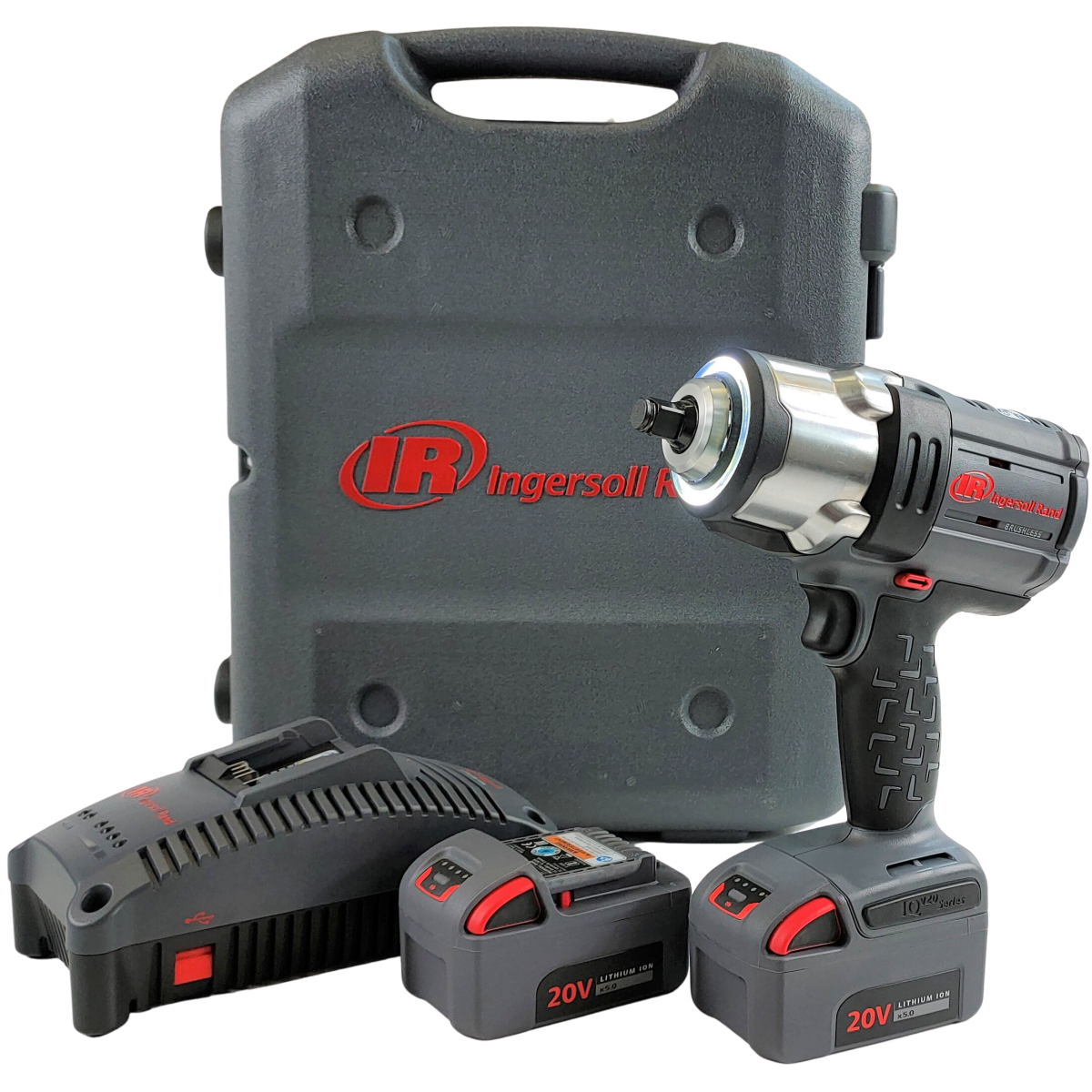 Akumulatorowy klucz udarowy 1/2" Ingersoll Rand W7152-K22