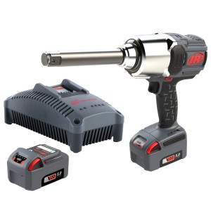 Akumulatorowy klucz udarowy 1" Ingersoll Rand W8591-K2-EU  z wrzecionem dł. 6"